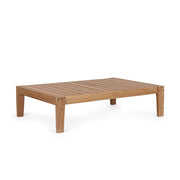 Prémium kategóriás, kortárs keleti stílusú, 120 cm hosszú és 80 cm széles teakfa kerti asztal