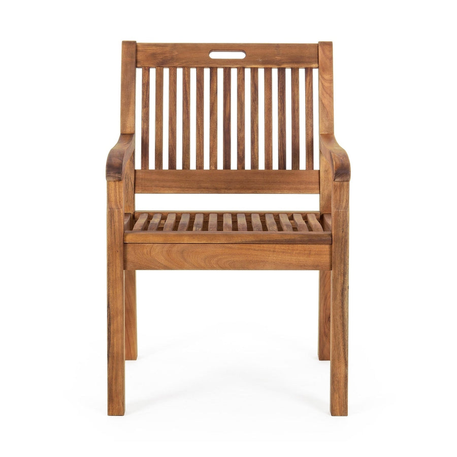 NOEMI natúr akácfa kerti karosszék