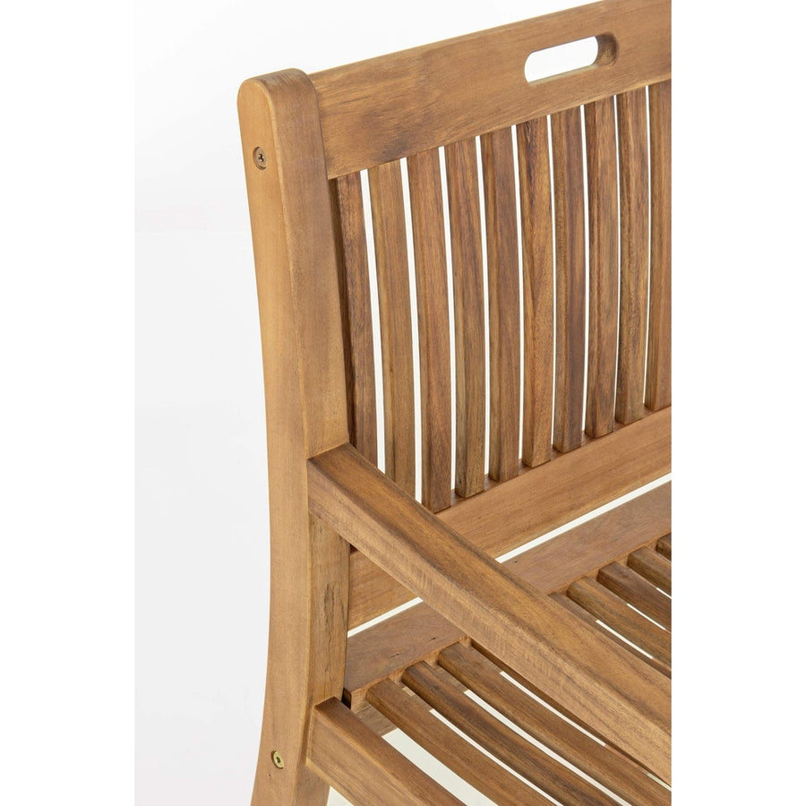 NOEMI natúr akácfa kerti karosszék