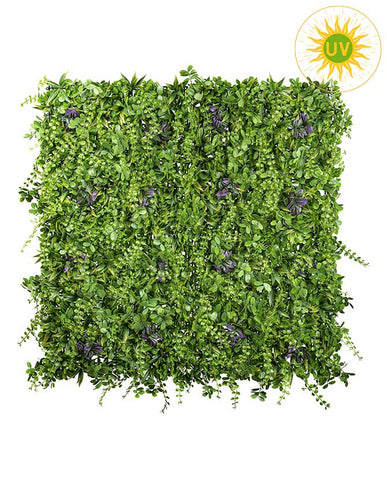 UV álló mű növényfal panel 100 x 100 cm levél mix "Folium"