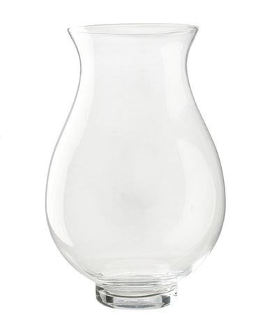 Nagyméretű, kehely formájú üveg váza