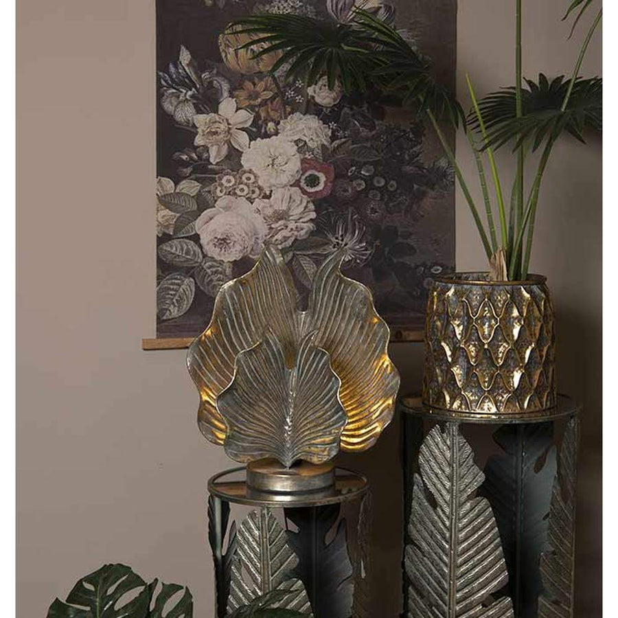 Vintage stílusú, nagyméretű virágcsendélet vászonprinten