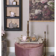 Vintage stílusú, nagyméretű virágcsendélet vászonprinten