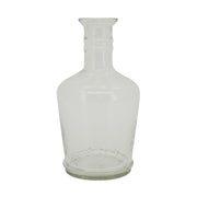 Vintage stílusú, vastag falú, vizes üvegpalack